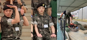 위너 강승윤, 훈련소 근황 공개…"군복 입어도 아이돌"