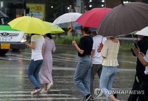 내일까지 전국에 시간당 30~60㎜ 집중호우…다음주 내내 장맛비(날씨)