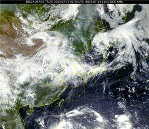 충남·전북 모레까지 최대 400㎜ 이상…전국 많고 강한 비(날씨)