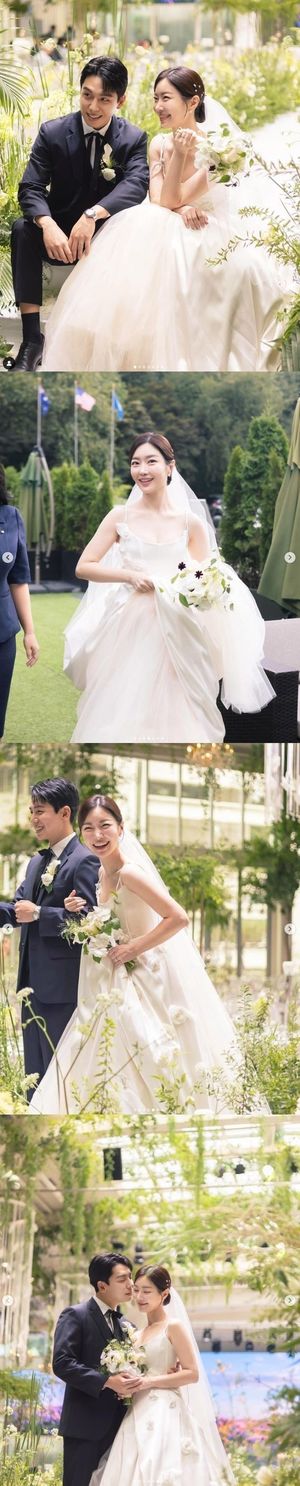 10세 연하 결혼 레이디제인 "진심 감사" 본식 사진 공개