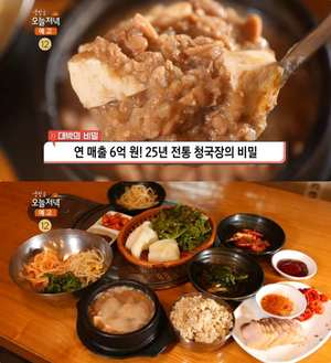 ‘생방송오늘저녁’ 서울 수유동 ‘청국장 보리밥 정식’ 맛집 위치는? 수육-강된장 서비스