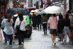 수요일, 전국 요란한 가을비…낮 최고 21∼27도(오늘 날씨)