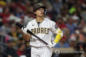 김하성, 5타수 무안타 1타점…2경기 연속 침묵