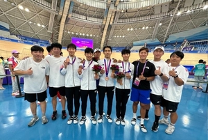 [아시안게임] 사이클 트랙 남자 단체추발, 홍콩 누르고 동메달