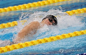 [아시안게임] 황선우, 대회 마지막 경기서 6번째 메달…남자 계영 400ｍ 2위
