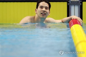 [아시안게임] 이주호, 배영 200ｍ 한국신기록 세우고 은메달