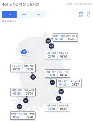 귀경길 고속도로 정체 절정…부산→서울 소요시간 6시간