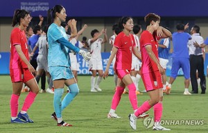 [아시안게임] 롤러 정병희 금메달…여자축구는 북한에 져 8강서 탈락(종합)
