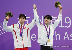 판잔러, 중국선수권 자유형 100ｍ 우승…파리올림픽 출전 확정