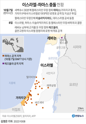 5차 중동전쟁 위기 커져…미국-이란 대리전 확전 우려(이스라엘 하마스 전쟁)