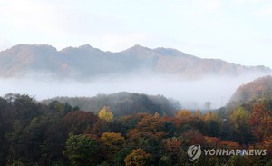 단풍 구경하기 좋은 주말…고기압 영향 전국 대체로 맑아(내일 날씨)