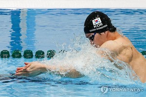 최동열, 평영 50ｍ 실격…자유형 허연경·접영 박정훈 예선탈락