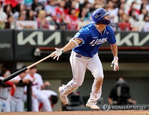 삼성 류지혁, 왼쪽 어깨 관절낭 손상…최소 한 달 이탈