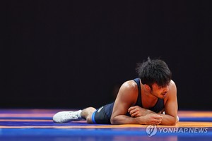 레슬링 류한수, 마지막 올림픽 도전 마침표…세계쿼터대회 고배