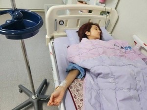 조민아, 아들과 교통사고 어쩌다?…"과속 차량에"