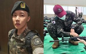 BTS 제이홉, 조기 진급 이어 분대장 됐다…軍생활도 월드 클래스