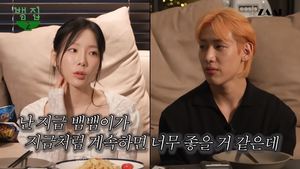 “저에게 자극을 주는 분”…뱀뱀, 태연 향한 팬심→영향력 고백