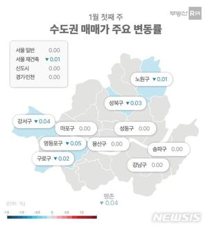서울·수도권 아파트값 하락 전환…"비수기·PF 불안 겹쳐"