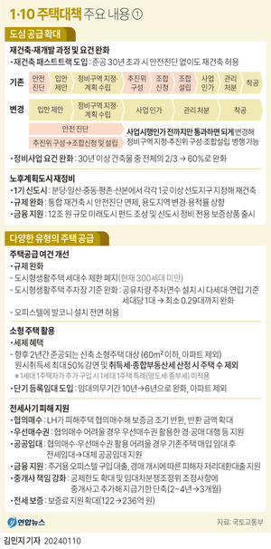 안전진단 규제 완화…30년된 아파트 안전진단 없이 재건축 착수, 전국 173만가구 대상