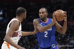 NBA 레너드, 3년간 2천21억원에 클리퍼스와 재계약