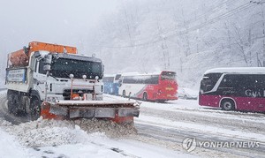 [청소년올림픽] 강릉 왕산 28.1㎝ 폭설…강원도 &apos;비상 1단계&apos;(종합)