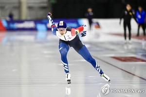 빙속 기대주 이나현, 월드컵 6차 대회 여자 1,000ｍ 5위