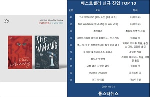 [베스트셀러] &apos;THE WINNING [미니 6집] [2종 세트]&apos;·&apos;THE WINNING [미니 6집] [U WIN VER]&apos;·&apos;최신물리&apos;(1월 31일)