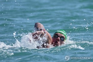 박재훈, 세계선수권 마라톤 수영 남자 10㎞ 54위…오세범은 56위