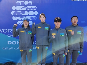 한국 남녀 마라톤 수영, 파리 올림픽 출전권 획득 실패(종합)