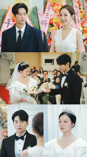 &apos;내 남편과 결혼해줘&apos; 박민영, 이이경-송하윤 결혼식 참석…꿈 이뤄지나