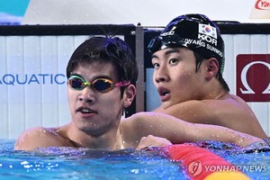 &apos;자유형 100ｍ 우승&apos; 판잔러 "기록 만족 못해…파리에서 봅시다"