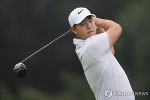 &apos;이글 1개·더블보기 2개&apos; 김주형, PGA 제네시스 3R 공동 34위