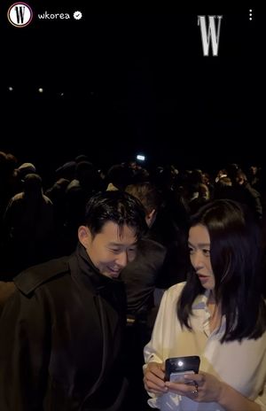 손흥민, 전지현과 재회 후 밝은 미소…"정말요, 감사합니다"