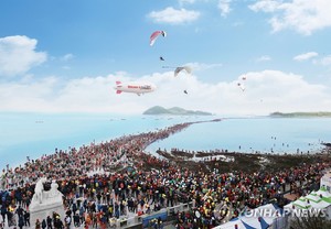 내달 11일 진도 신비의 바닷길 축제…"2.8㎞ 바다가 갈라진다"