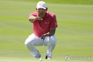 김찬, PGA 투어 멕시코오픈 3라운드 공동 3위…선두와 7타 차이