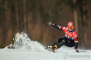 정해림, 스노보드 월드컵 13위…종합 우승은 호프마이스터