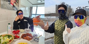 손헌수, 아내 송혜진과 달달한 신혼…"미국식 아침식사"