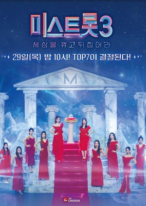 &apos;미스트롯3&apos; 모든 게 리셋되는 7인의 반란…아무도 예상 못 한 탈락자 발생 &apos;눈물바다&apos;