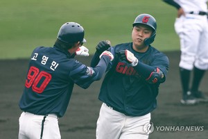 롯데 한동희, MLB 서울시리즈 명단 제외…상무 한태양 대체 선발