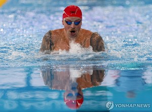 피티, 올림픽 평영 100ｍ 3연패 시동…영국 대표선발전 우승