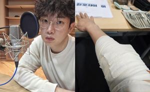 장성규, 팔꿈치 부상에도 열일 "툭하면 다치네"