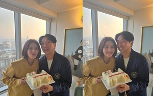 손담비, ♥이규혁 생일 축하…"내 남편이어서 행복"