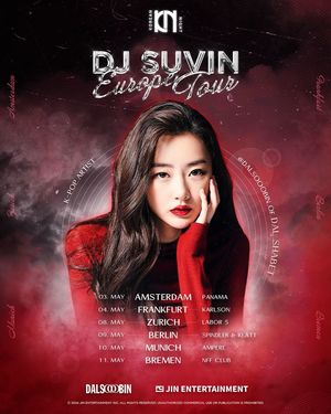 &apos;DJ 변신&apos; 달수빈, 유럽 6개 도시 클럽 투어