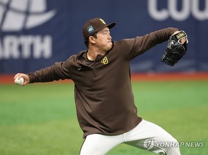 샌디에이고 고우석, MLB 서울시리즈 로스터 제외…마쓰이 등록(종합)