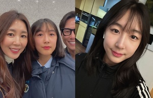&apos;윤종신♥&apos; 전미라, 본인 쏙 빼닮은 막내딸 공개…"눈동자 미인"
