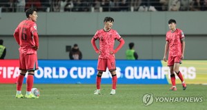 한국 축구, 손흥민 선제골에도 태국과 월드컵 예선 1-1 무승부(종합)