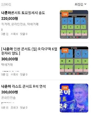 &apos;매크로 암표&apos; 처벌한다지만…나훈아 티켓은 2배 비싼 가격에