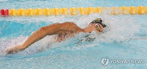 김우민, 자유형 400ｍ 파리행 확정…3종목 올림픽 기준기록 통과