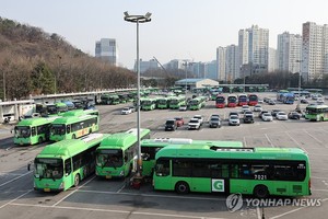 오늘 서울 시내버스 오전 4시부터 파업, 7천210대 운행 중지