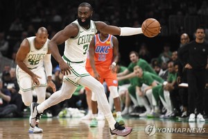 NBA 보스턴, 오클라호마시티 대파하고 시즌 승률 전체 1위 확정